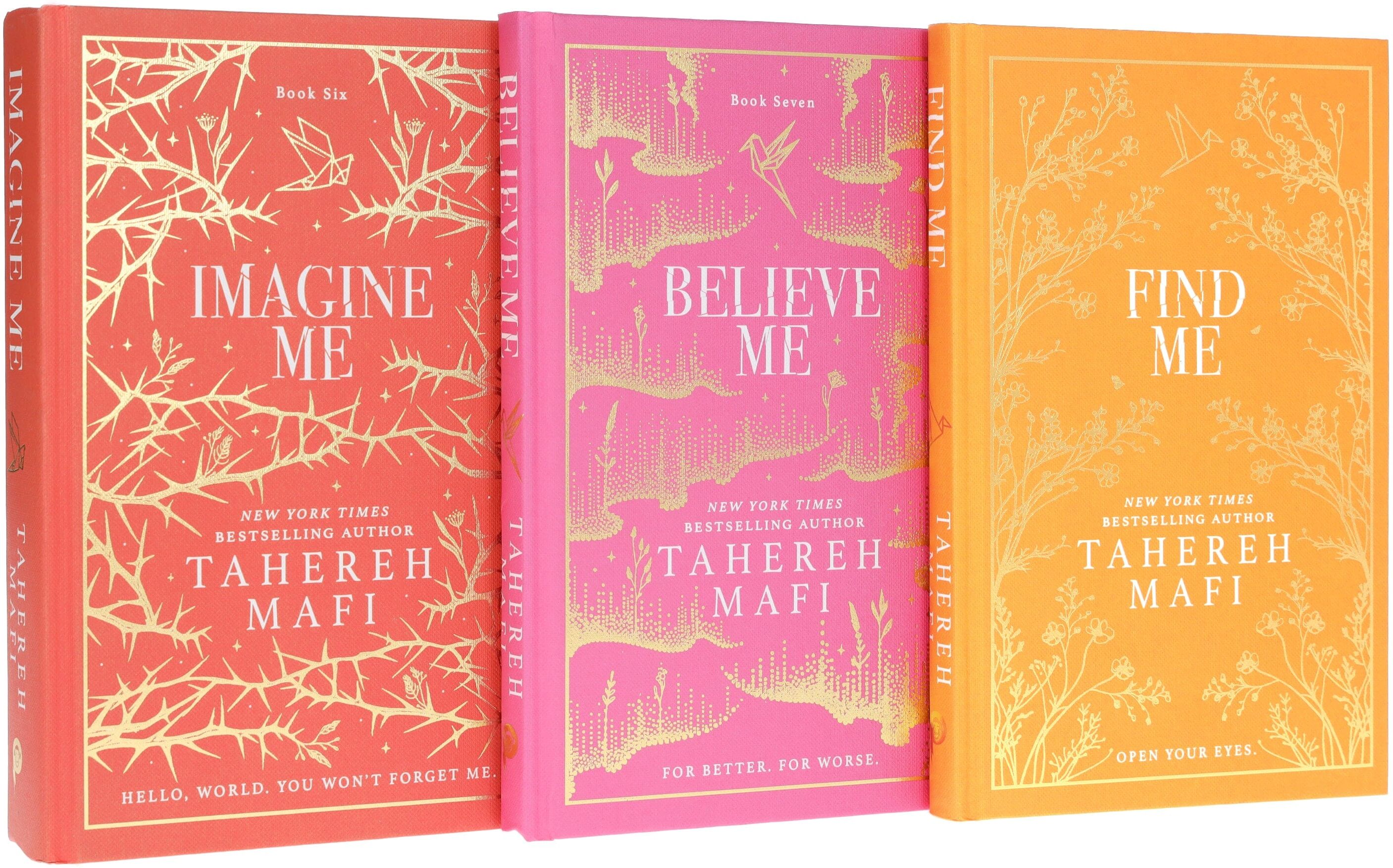 Shatter Me (Book 6-8) Collector's Edition by Tahereh Mafi 3 Book Sprayed Edges Collection Set - Ages 14+ - Hardback HarperCollins Publishers