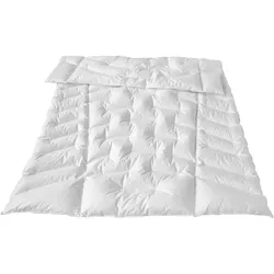 Traumina Daunendecke Exclusive Body WK2 leicht, Füllung: 100% Gänsedaunen 155x220 cm