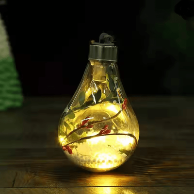 Inspire Essentials Christmas LED Hanging Bulb Light f