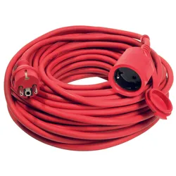 as-Schwabe Verlängerungskabel, 50 m, rot