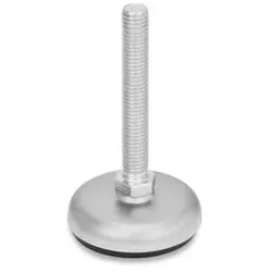 Stellfüße, Edelstahl, mit Gummiauflage (31-60-M8-50-B1-S)
