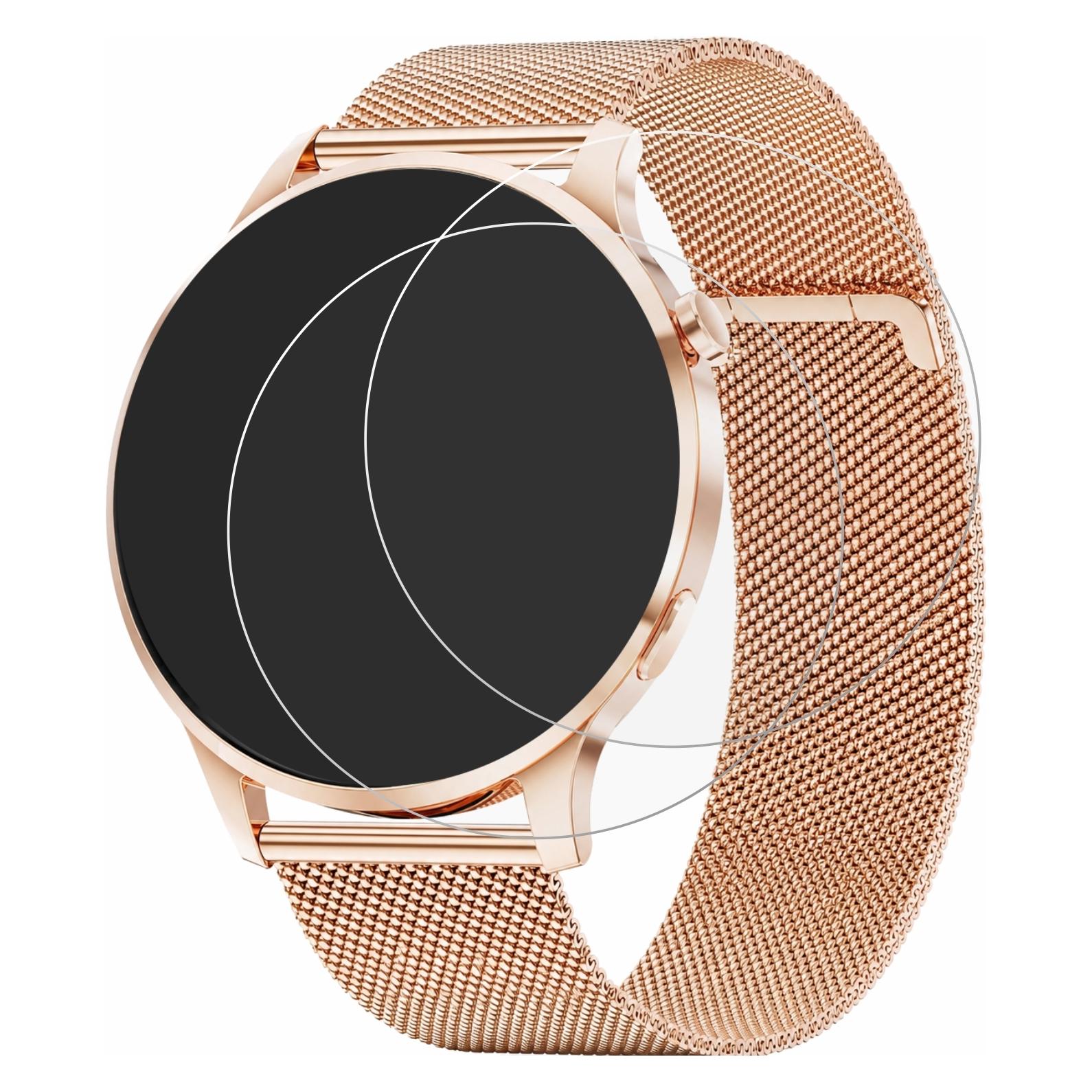 ScreenLeaf Schutzfolie für HIRREO Smartwatch 1.32" Displayschutz Display Schutz Folie Klar Transparent (6164762)