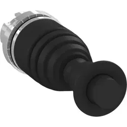 ABB P9MMB4T Joystick 4 Positionen, in allen Positionen tastend, mit Verriegelung Gummi, schwarz 1SFA184741R9006