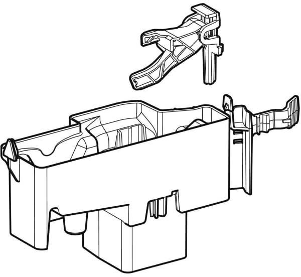 Geberit extraction 242971001 partie inférieure GA-F