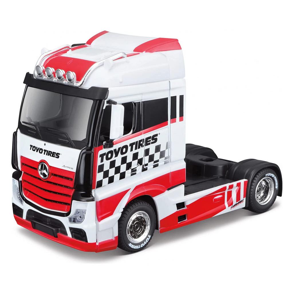 Bburago 18/32201 Mercedes Actros Gigaspace Official scale 1:43 metal Street Fire Series Toyo Tires E (33210877)