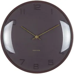 Karlsson, Wanduhr, Wall Clock Fuerte Dome (30.50 cm)