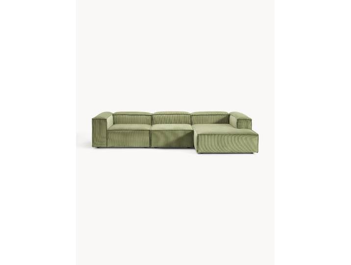 Modulares Ecksofa Lennon (4-Sitzer) aus Cord