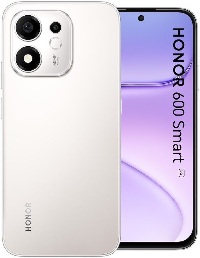 Smartphone Honor 600 SMART 5G con 128GB e ampio schermo