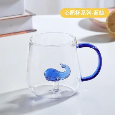 Uplifted Finds Creative 3D Cartoon Animal Glass Mug High Performance Thermal Coffee & Milk Tea Breakfast Cup g