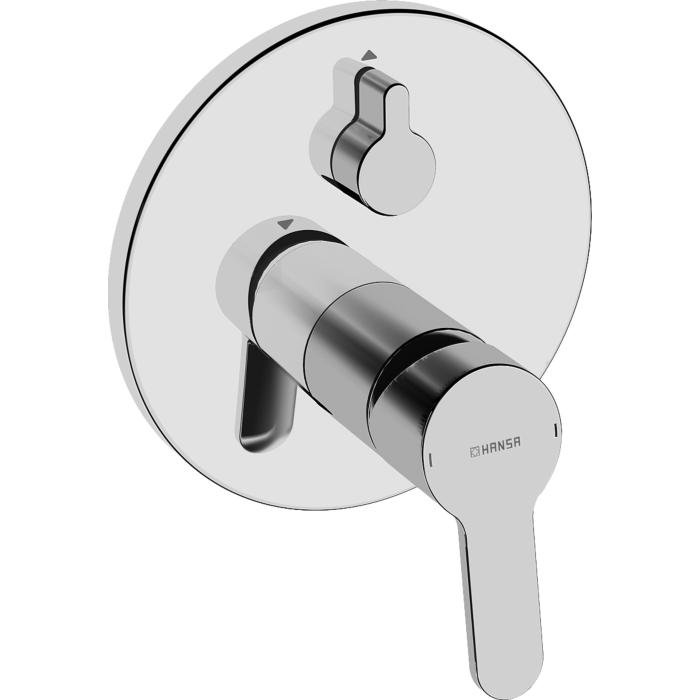 Hansa Wannenarmatur Hansaprimo 89909003 Hansabluebox, mit Umstellung, chrom
