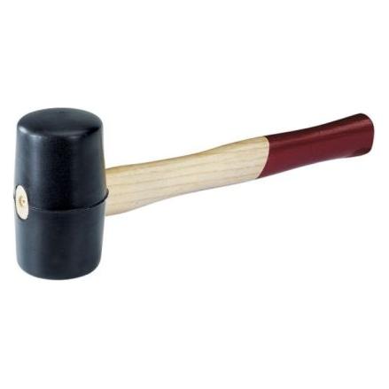 RS PRO Gummi Schonhammer, Gummi 700 g, Ø 65 mm (700 g) (747552)