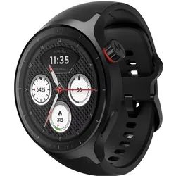 Motorola Watch 2 (47 mm, Aluminium, Schwarz, ohne SIM), Smartwatch