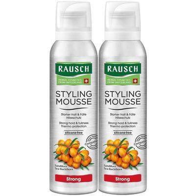 Rausch Styling Mousse strong Aerosol 2x 2x150 ml Schaum