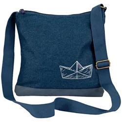 Shoulder Bag Schiffchen navy 218