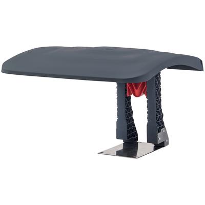 Mähroboter-Garage AL-KO "Robolinho-Garage", grau (anthrazit), B:60cm H:39cm T:57cm, Polypropylen (PP), Mähroboterstationen