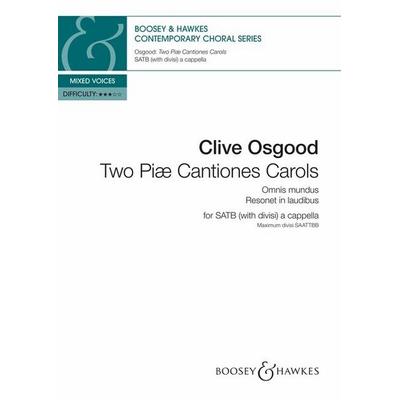 Two Piae Cantiones Carols, von , Boosey & Hawkes, 978-1-83568-228-9
