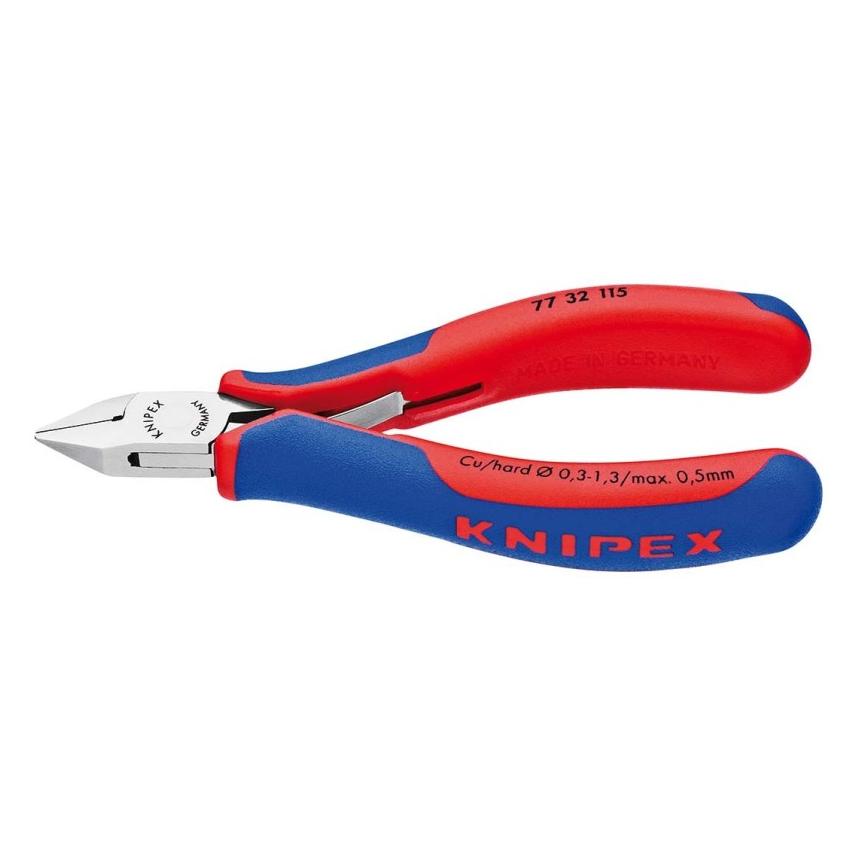 Knipex Elektronik-Seitenschneider 77 32 115 SB (115 mm) (77 32 115 SB)