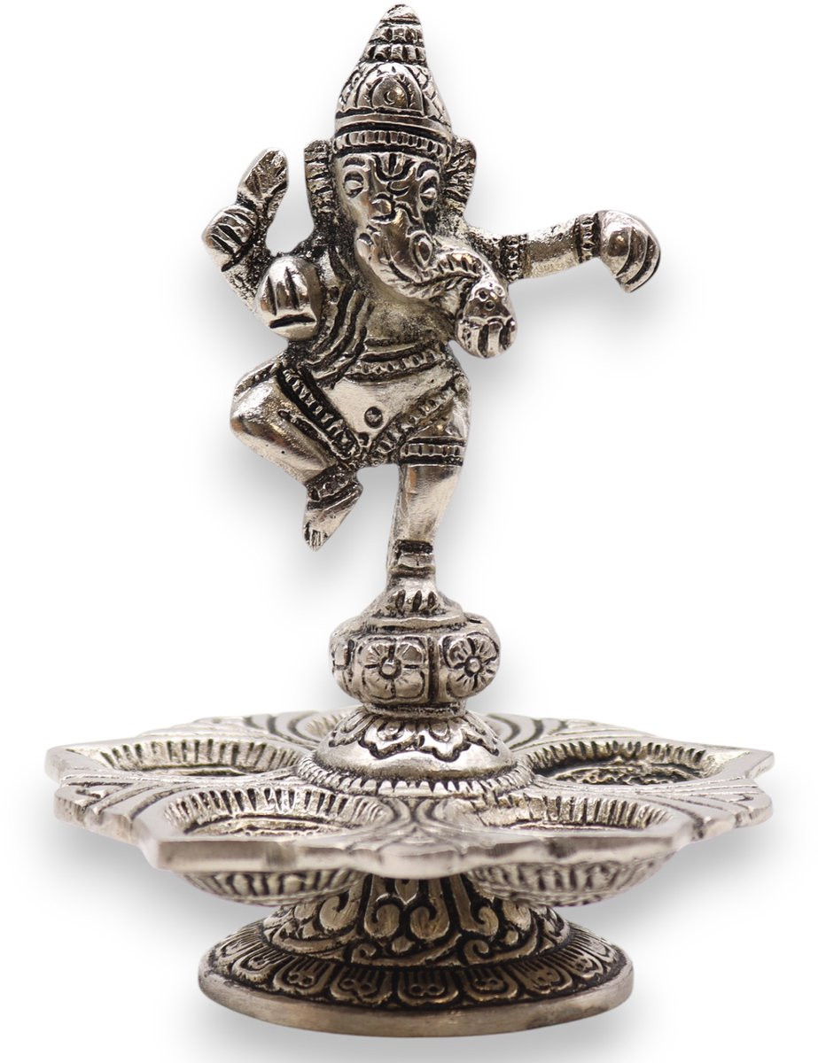 Dansende Ganesha Wierookhouder 14 x 10 cm