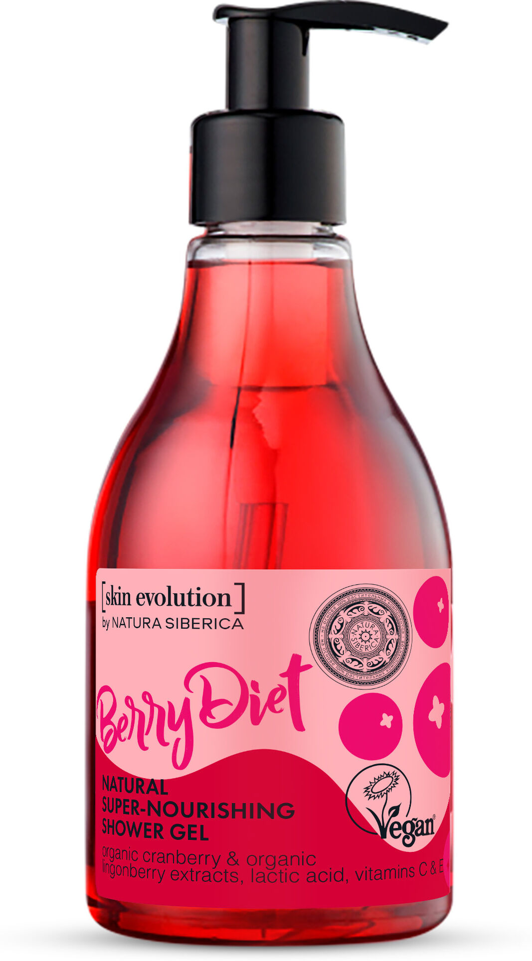 Natura Siberica Skin Evolution Super Nourishing Berry Diet Shower