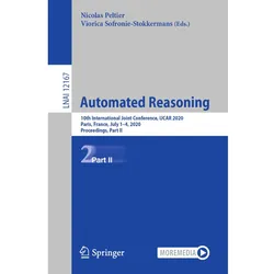 Automated Reasoning, Fachbücher von Viorica Sofronie-Stokkermans, Nicolas Peltier