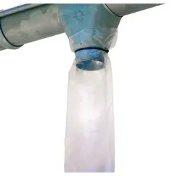 Fallrohrprovisorium FRP-100 neutral 100 μm L.100m B.200mm LDPE - 0258710010020I