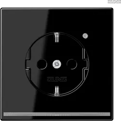 Jung SCHUKO-Steckdose 16A 250V LED-Orient licht weiß LS 1520-O SW LNW