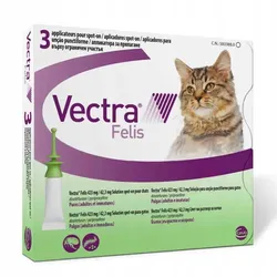 VECTRA 3D Lösung für Katzen 0,6-10kg gegen Flöhe und Zecken