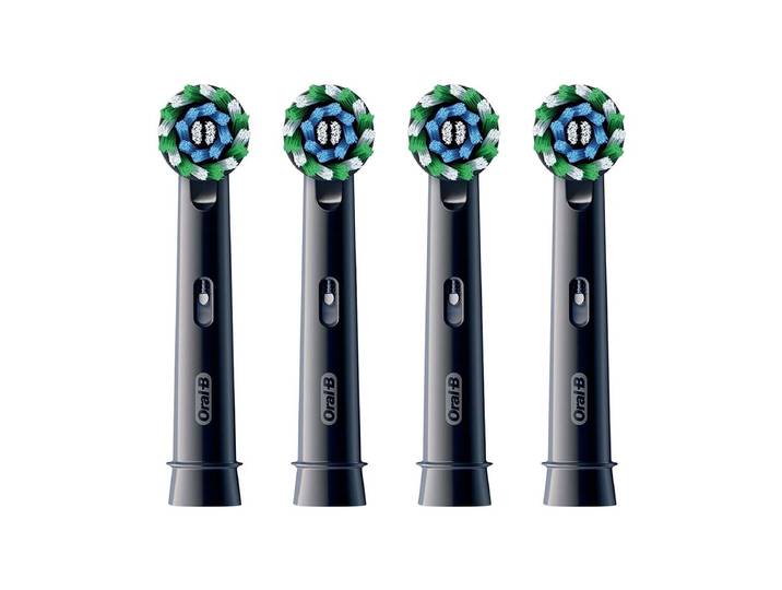 Oral-B Pro CrossAction Bürstenköpfe 4 Stück Schwarz