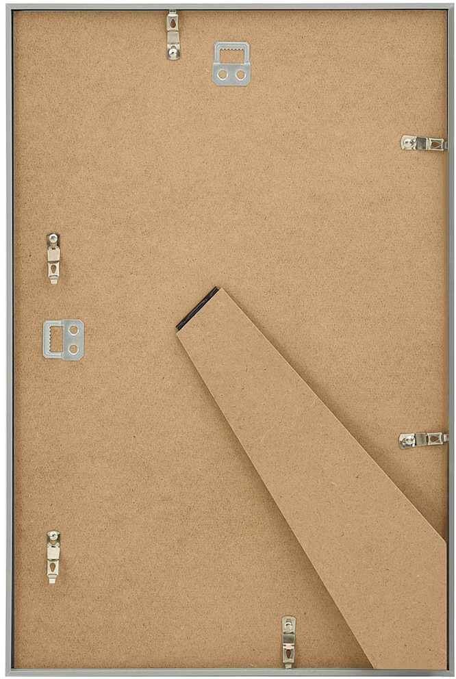 vidaXL Collage de cadres photo 5 pcs de mur table Argenté 70x90 cm MDF