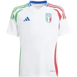 ADIDAS Kinder Trikot Italien 24 Kids Auswärts, Größe 164 in Weiß Weiß