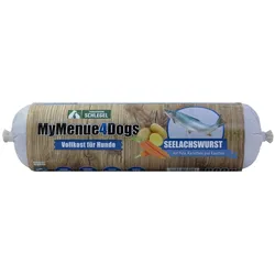 MyMenue4Dogs Hundefutter Seelachswurst - 800 g
