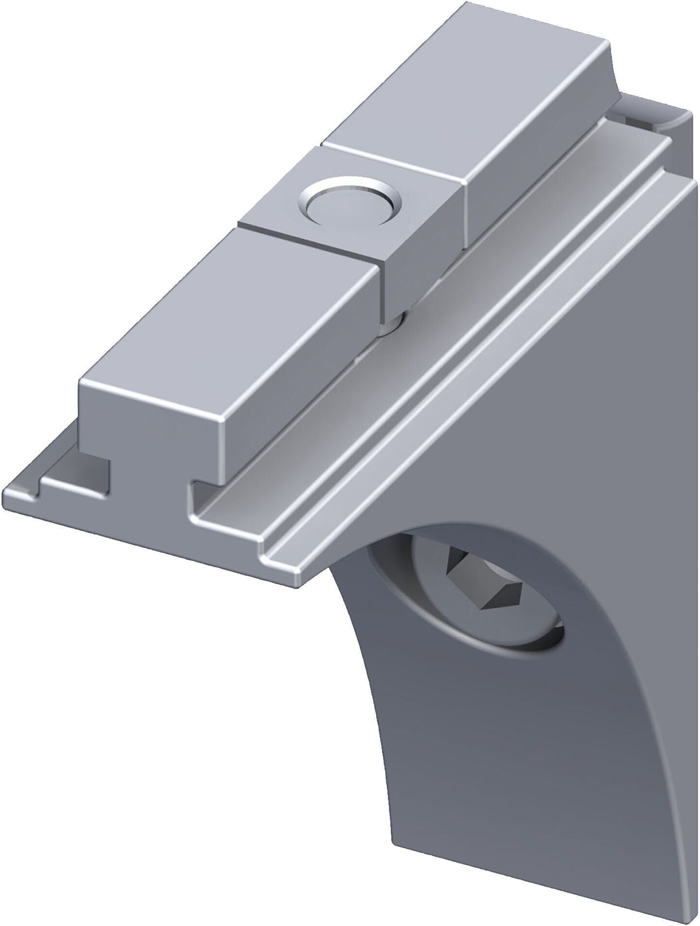 Alfer Aluminium RACCORDO COAXIS ALLUMINIO LUCIDO 2 PEZZI