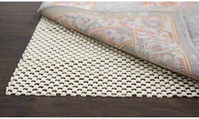 Nourison Grid-Loc Non-Slip Cushioned Non-adhesive Rug Pad - Ivory