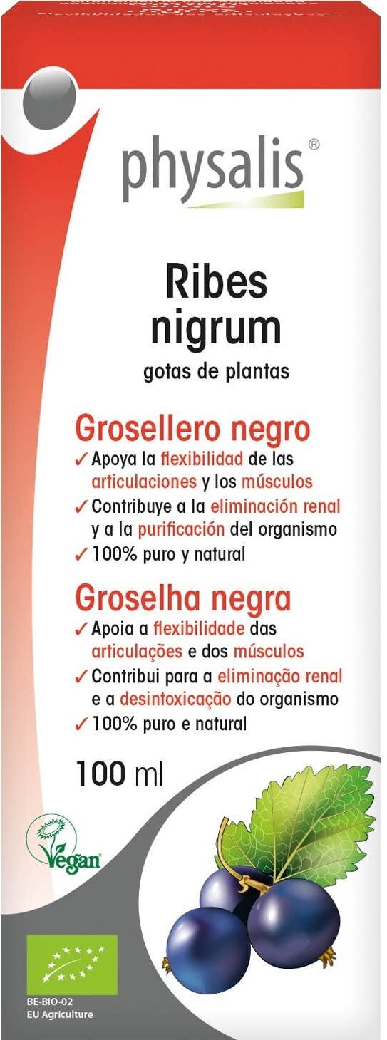 PHYSALIS Grosella Negro Extracto Hidroalcohólico Bio 100 ml