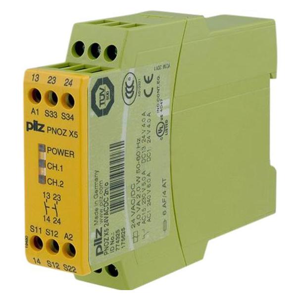 Pilz Sicherheitsrelais PNOZ/X5 (PNOZ X5 24VACDC 2n/o)
