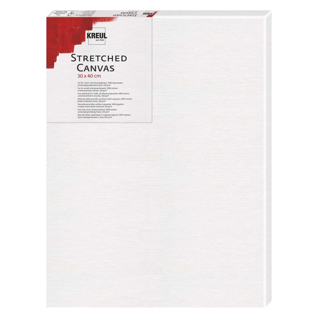 Kreul Keilrahmen Stretched Canvas, 180 x 240 mm, weiá (24 x 18 cm) (591824)