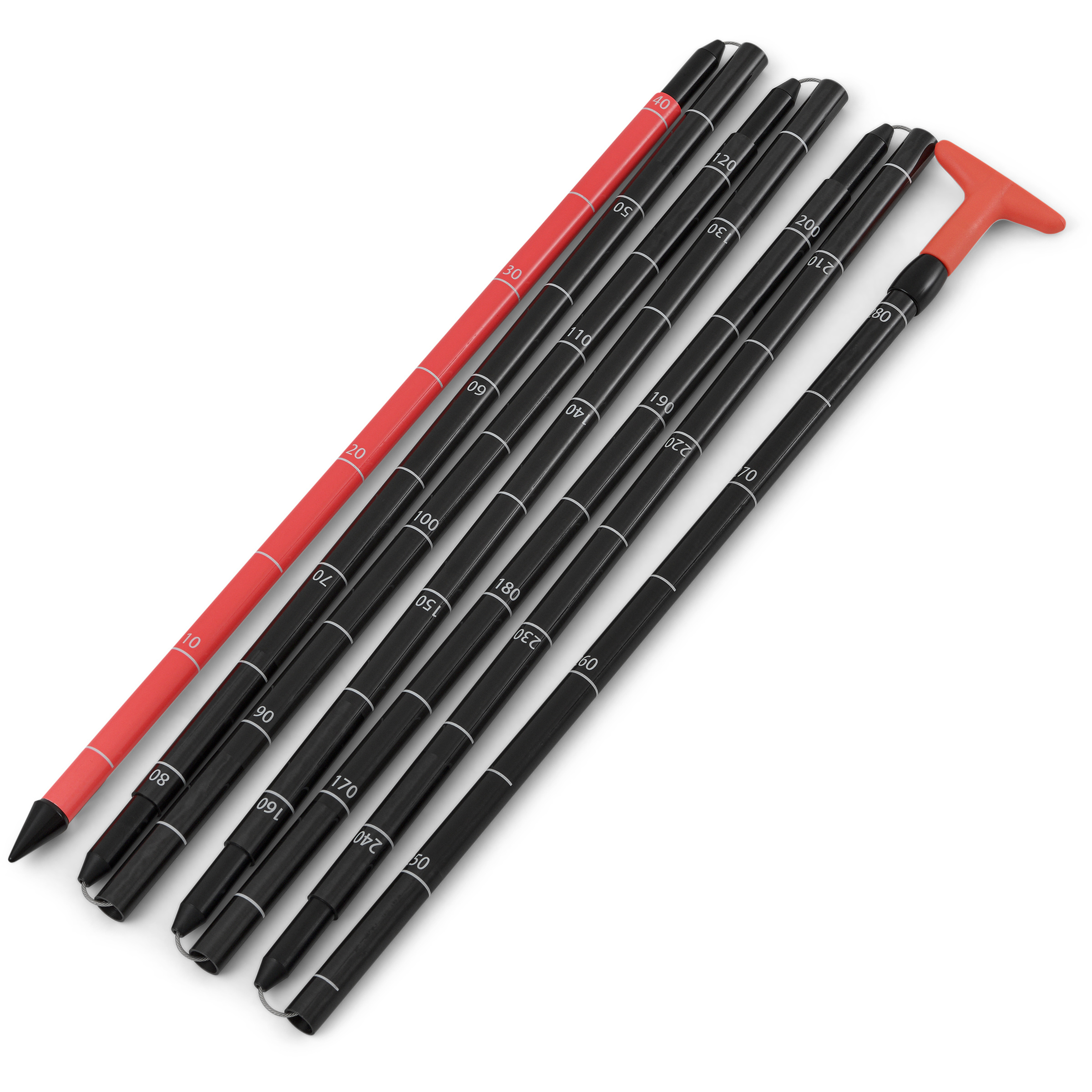Salewa Sella Carbon 320 Lawinensonde Sonde schwarz Trekking