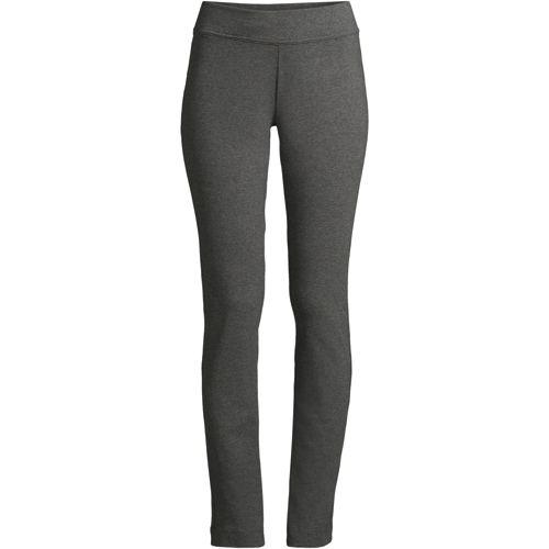 Slim Fit Starfish Jersey-Freizeithose in Plus-Größe, Damen, size: plus, Grau, Elasthan/Baumwoll-Mischung, by Lands' End