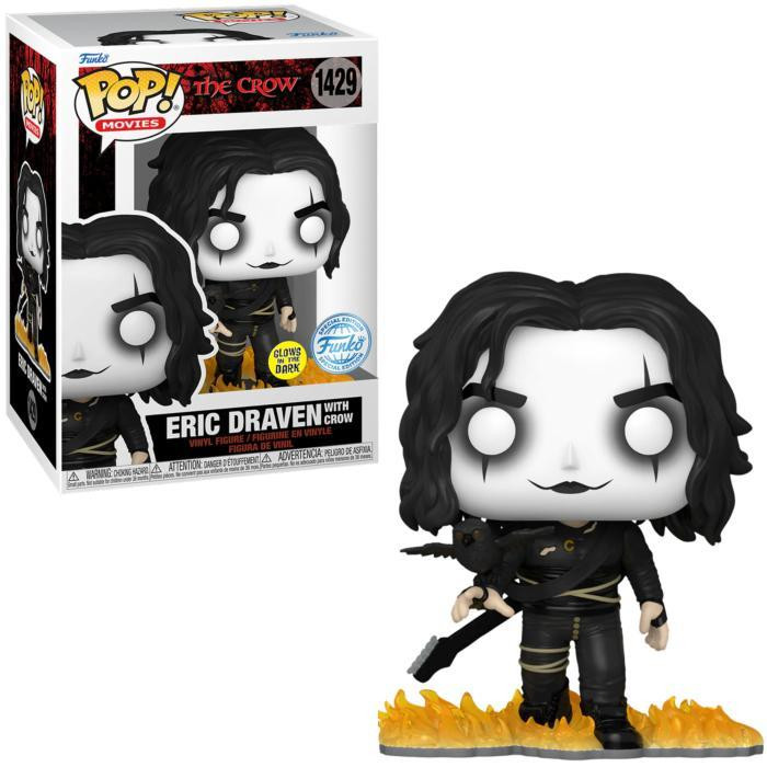 Funko Pop! Eric Draven The Crow #1429 Special Edition Glow in the Dark