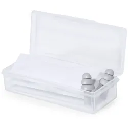 Set aus Ohrstöpseln aus weichem Silikon