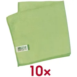 ARCORA Microfasertuch »Basic-Line 210« 10 Stück grün