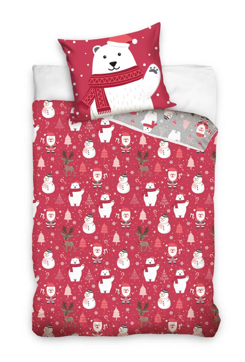 Sweet Home Kerst dekbedovertrek Christmas Icons 140 x 200 cm