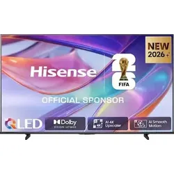 HISENSE QLED 108cm UHD 60Hz T2CS SmartTV BT 200x300 E