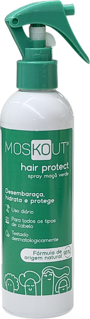 Moskout Hair Protect Spray Maçã Verde 250ml
