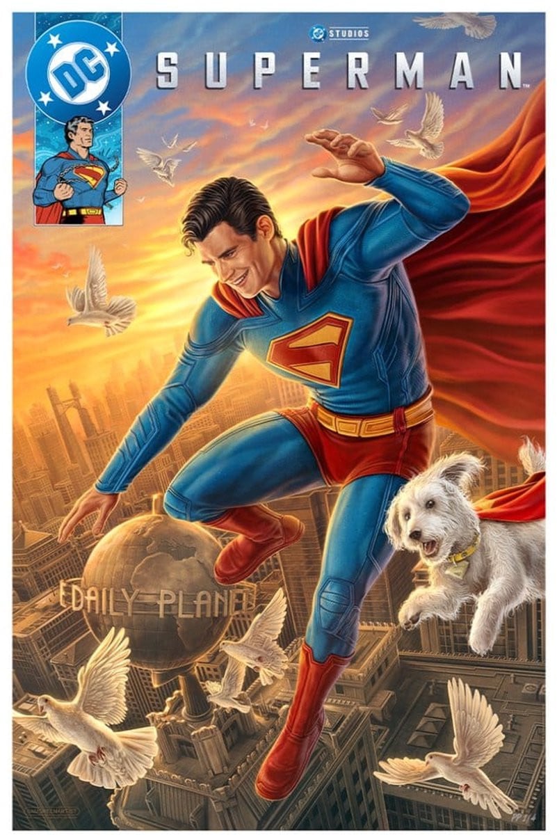 Sideshow Collectibles DC Comics Superman: A Symbol of Hope Art Print Poster, 41 x 61 cm
