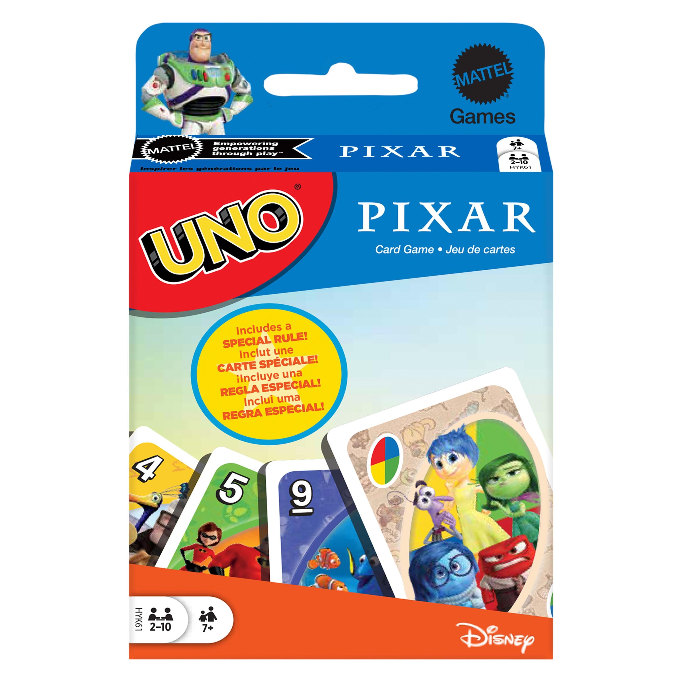 Mattel UNO gra w karty Pixar Toy Story HYK61 (2 - 6 Spieler) (HYK61)