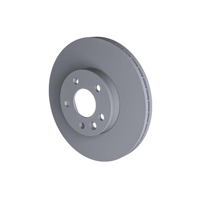 TOPRAN Bremsscheibe COATED 109523 Vorderachse belüftet 300mm 26mm für Ford VW