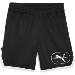Puma, Herren, Sporthose, Junior Varsity Basketball 7" Short (XXL), Schwarz