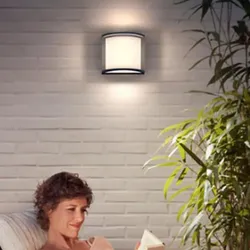 Philips myGarden Außenwandleuchte SAMONDRA in Anthrazit
