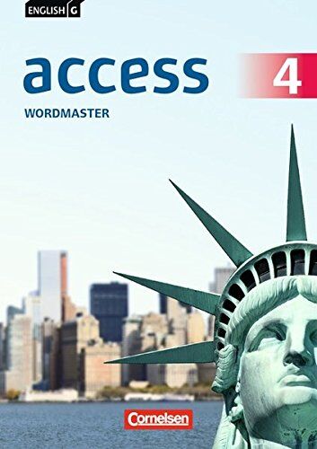 Jörg Rademacher - English G Access - Allgemeine Ausgabe: Band 4: 8. Schuljahr - Wordmaster mit Lösungen - Preis vom 17.10.2026 19:25:27 h